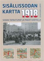 Sisällissodan 1918 kartta, 1:1 000 000 - Kartta, viikattu, suomi, 2018