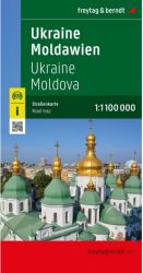 Ukraina. Moldavija. Atlas. 1:1 000 000