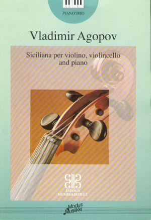 Siciliana for violin, cello & piano (Music school senior grades)