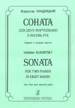 Sonata for Two Pianos in Eight Hands. The first and second parts