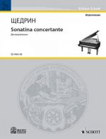 Щедрин. Sonatina concertante. Для фортепиано