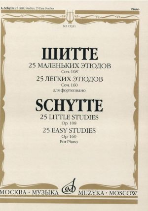 25 Little Studies. Op. 108: 25 Easy Studies. Op. 160: For Piano