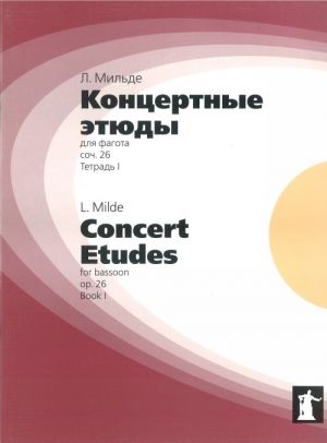 Concert Etudes for Bassoon. Op. 26. Vol. I