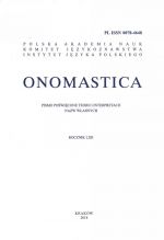 Onomastica