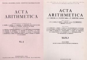 Acta Arithmetica